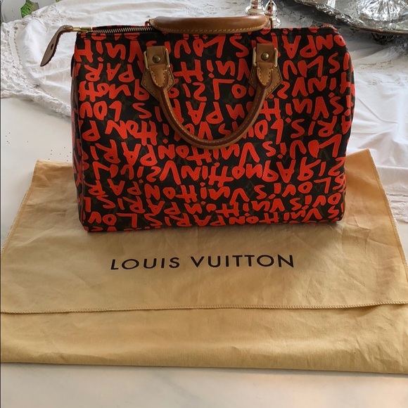 Louis Vuitton Handbags - Louis Vuitton Stephen Sprouse Graffiti Speedy 30